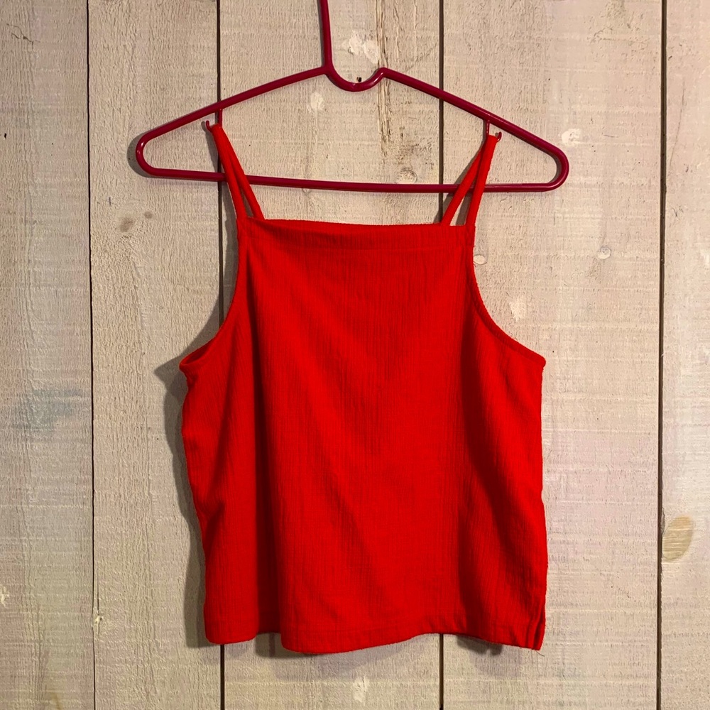 Madewell Red Top